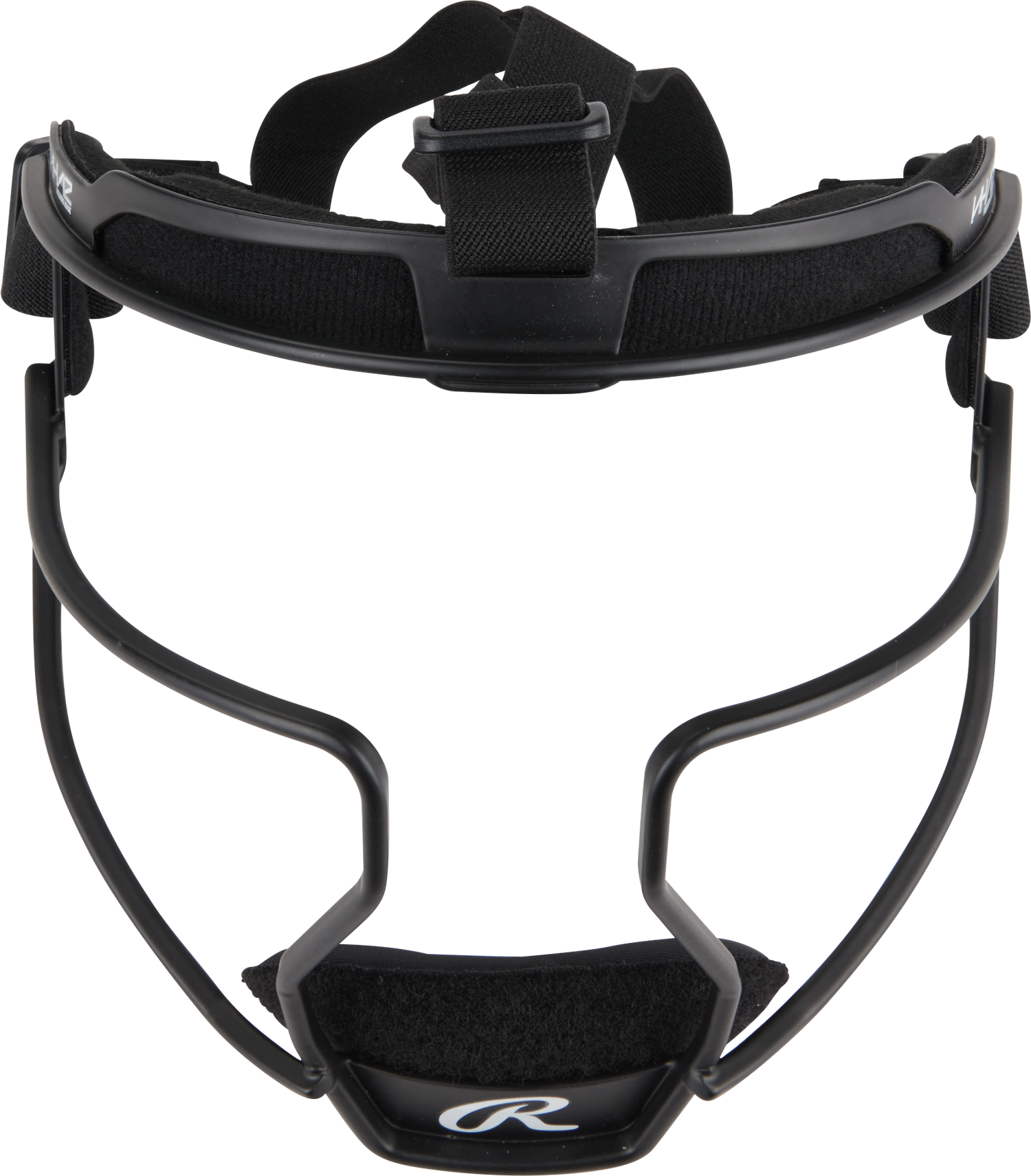 Rawlings-Hi-Viz-RSBFMV-Youth-Softball-Fielders-Mask-Black-Front-View
