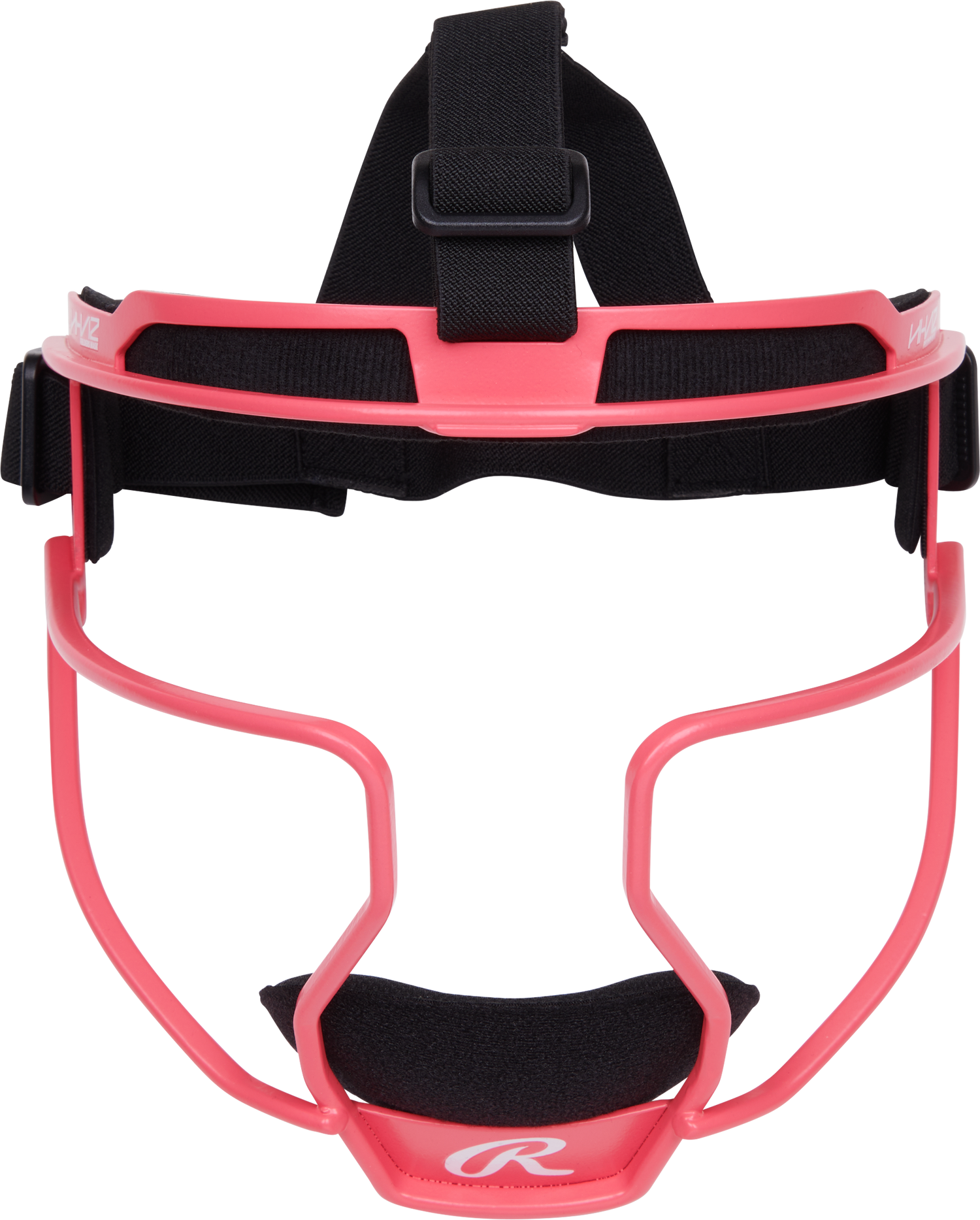 Rawlings-Hi-Viz-RSBFMV-Youth-Softball-Fielders-Mask-Pink-Front-View