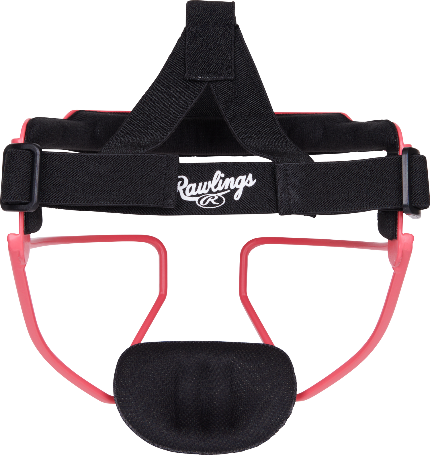 Rawlings-Hi-Viz-RSBFMV-Youth-Softball-Fielders-Mask-Pink-Front-View