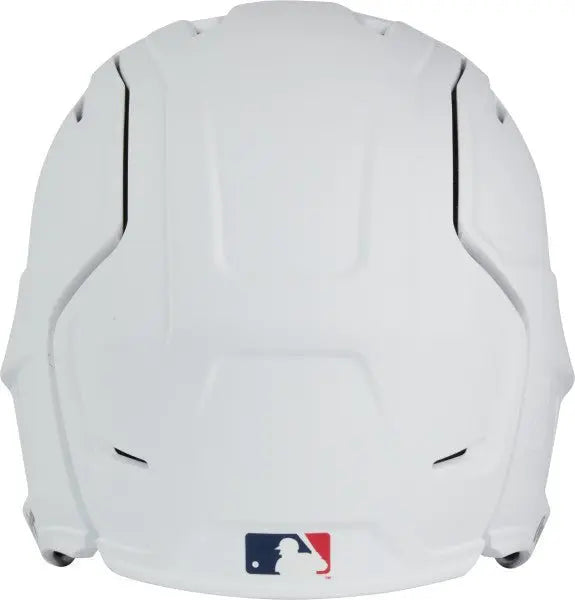 baseball helmet vs football helmet Rawlings Mach Fit Baseball Batting Helmet, White / OSFM