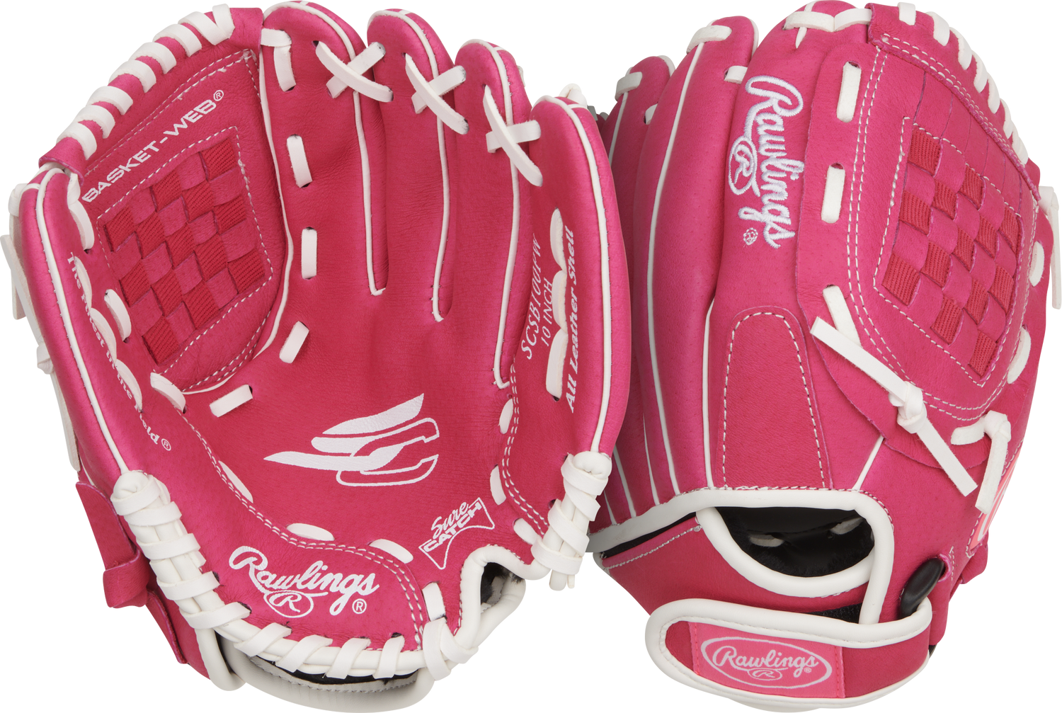 Rawlings Sure Catch Youth Series 10" Softball Glove SCSB100PW - SPC SportsSCSB100PWRawlings