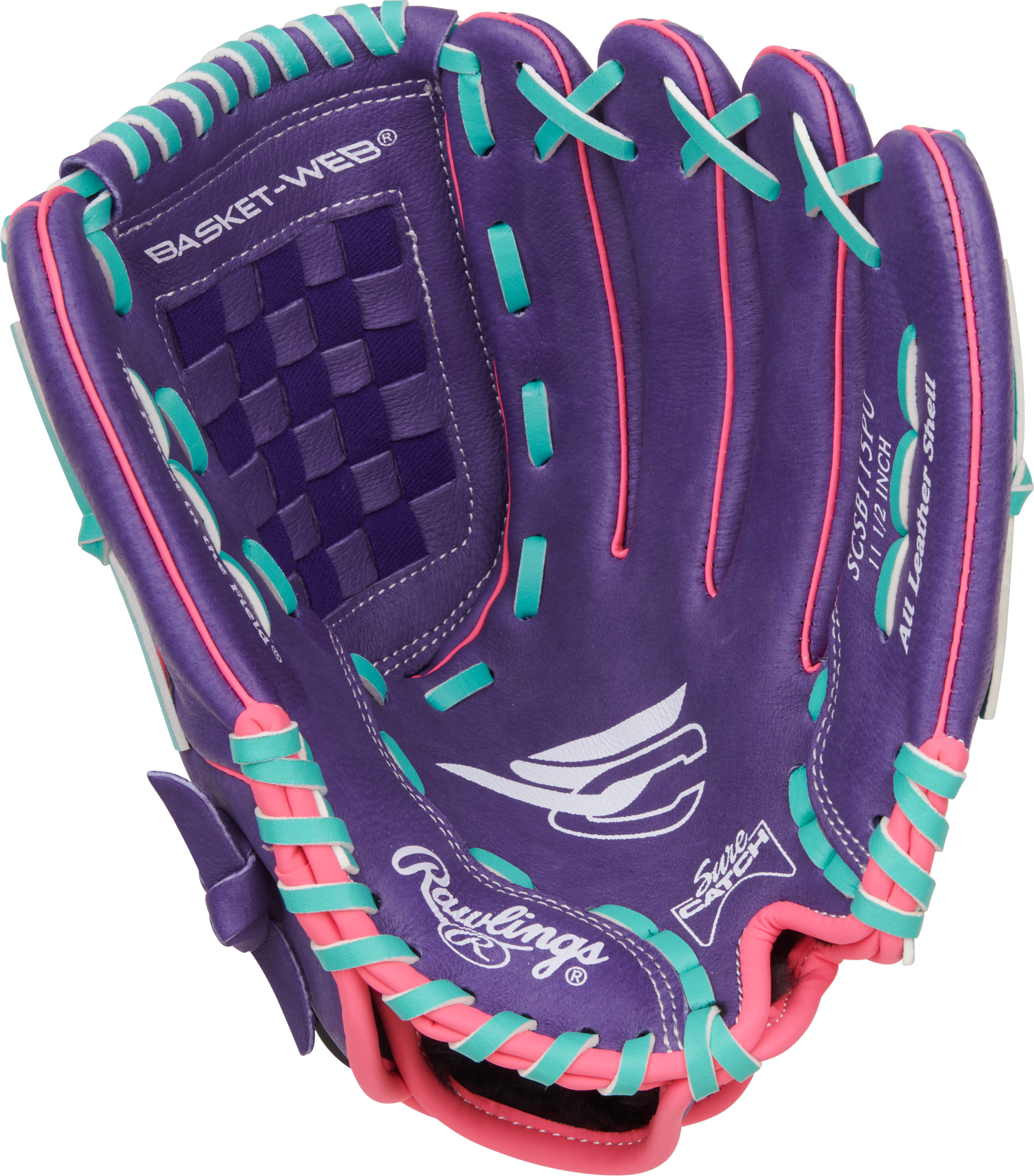 Rawlings Sure Catch Youth Series 11 1/2" Softball Glove SCSB115PU - SPC SportsSCSB115PURawlings