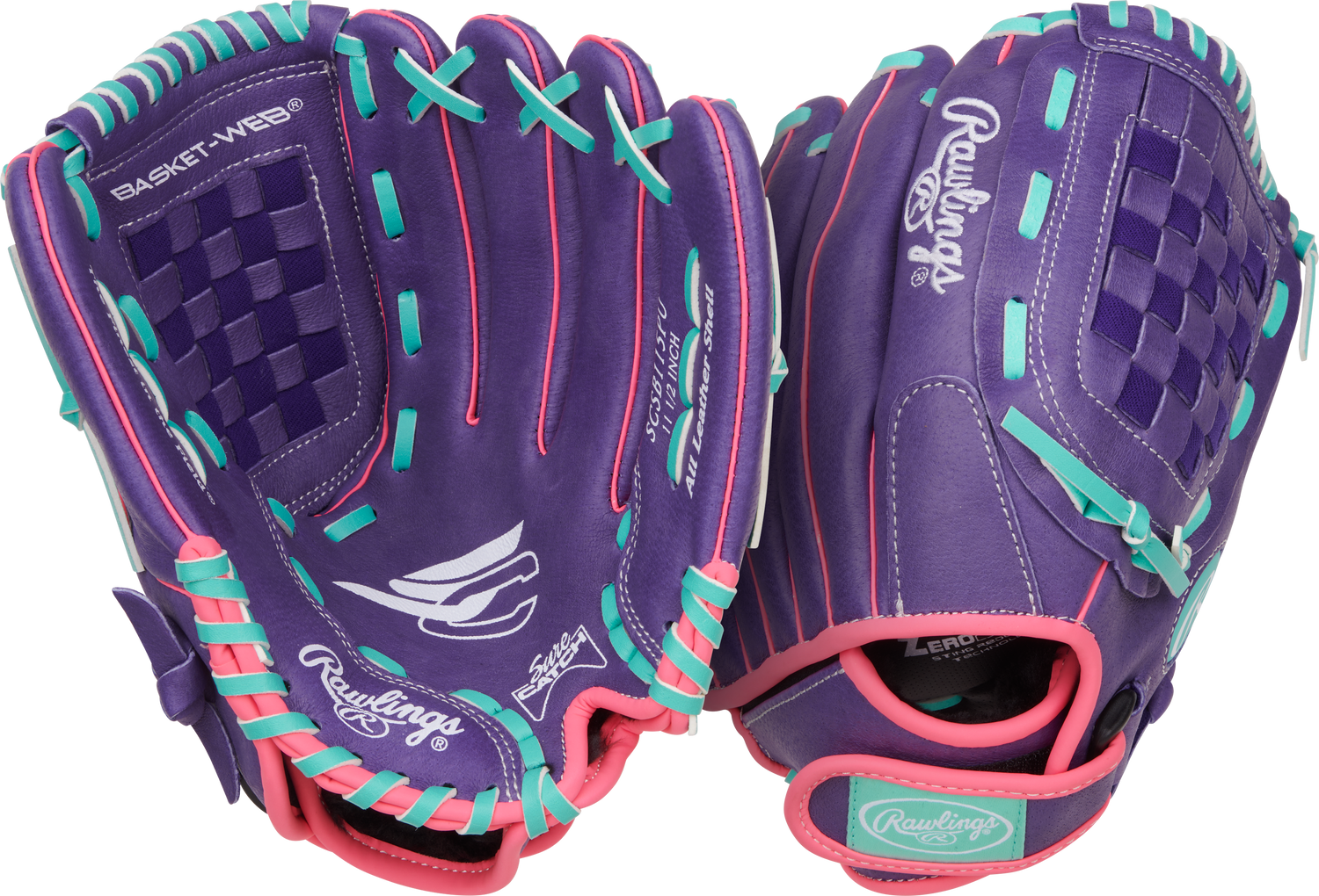 Rawlings Sure Catch Youth Series 11 1/2" Softball Glove SCSB115PU - SPC SportsSCSB115PURawlings