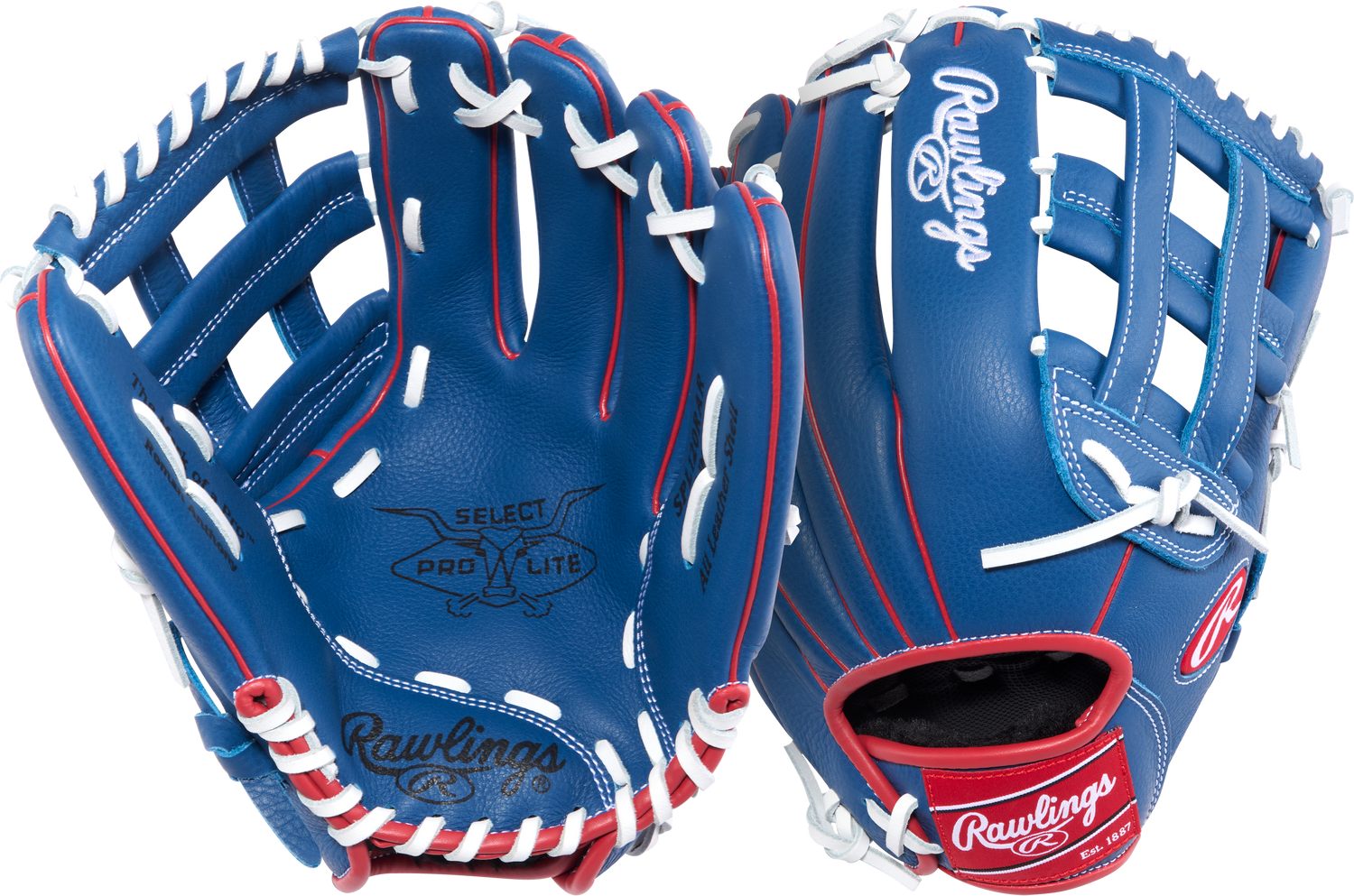 rawlings-spl120rar-blue-red-white-12-inch-youth-baseball-glove