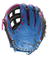 2027 Wilson A1000 TUBBS 13-inch Slowpitch Softball Glove WBG25501RT13 Blue Black Pink H-Web Right Hand Throw-palm
