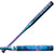 demarini-vizion-10-fastpitch-softball-bat-wbd2728010-purple-blue-iridescent-barrel-angle-view