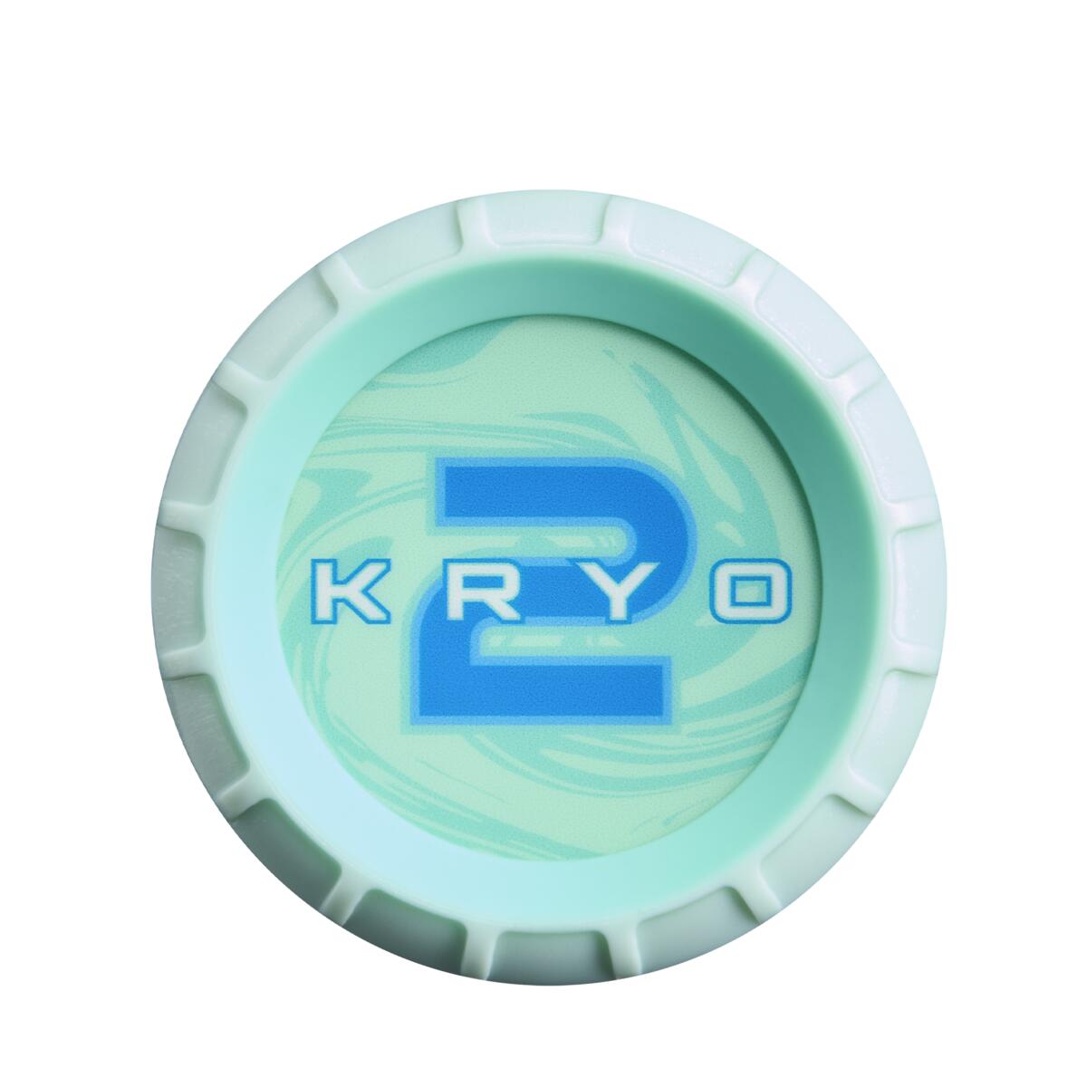 louisville-slugger-wbl4269010-kryo2-10-fastpitch-softball-bat-blue-teal-balanced-composite-bat-end-cap