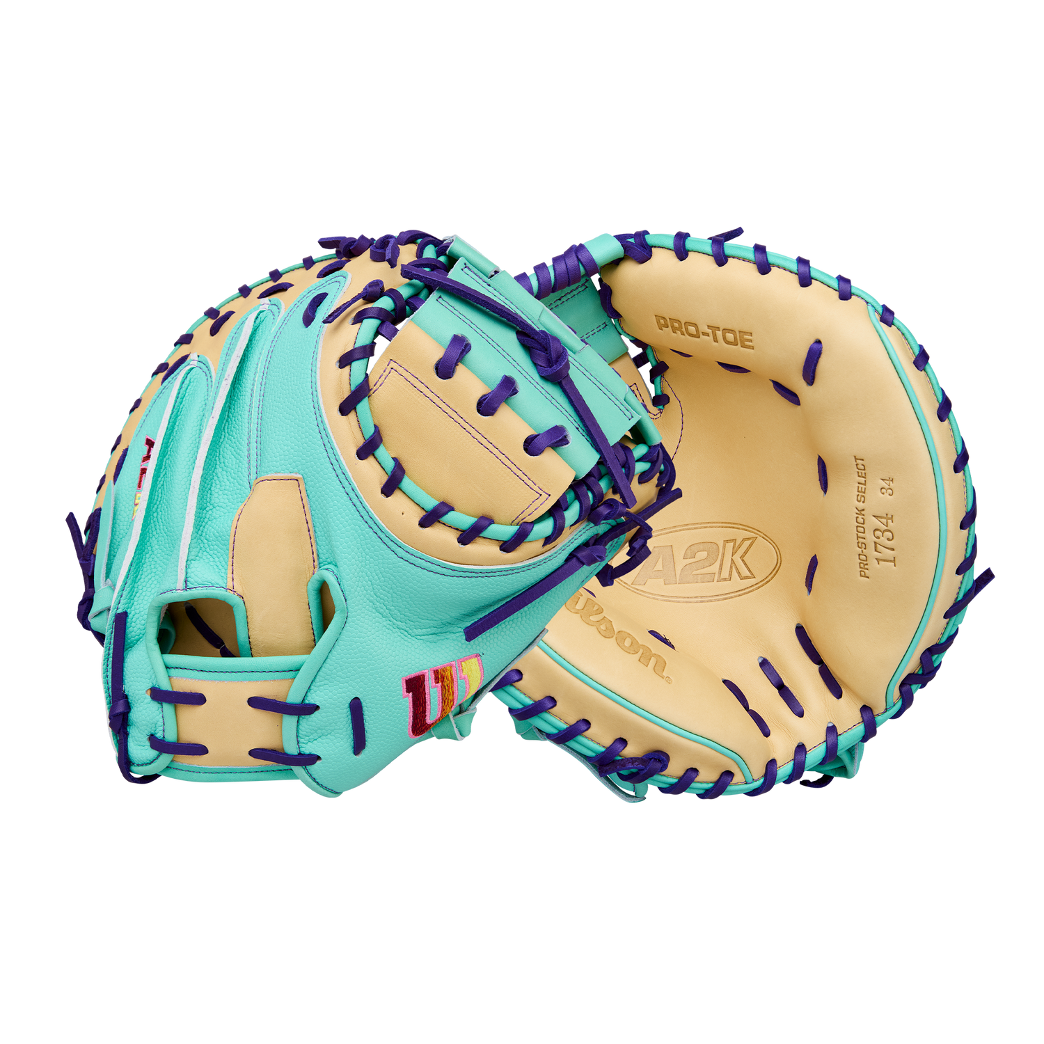 Wilson A2K Spring 1734SS 34” Baseball Catcher’s Mitt WBW10415334- SPC SportsWBW10415334Wilson