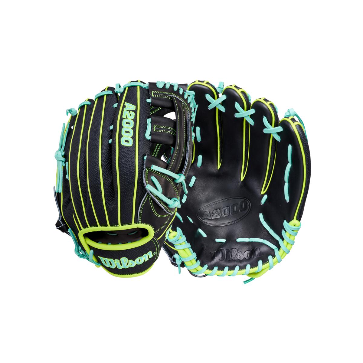 wilson-wbw104599125-a2000-12-5-inch-outfield-baseball-glove-black-seafoam-optic-yellow
