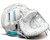 nokona-wht-epv3400h-white-h-web-fastpitch-softball-catchers-mitt-pastel-gradient-lacing-teal-lettering-front-and-back-views