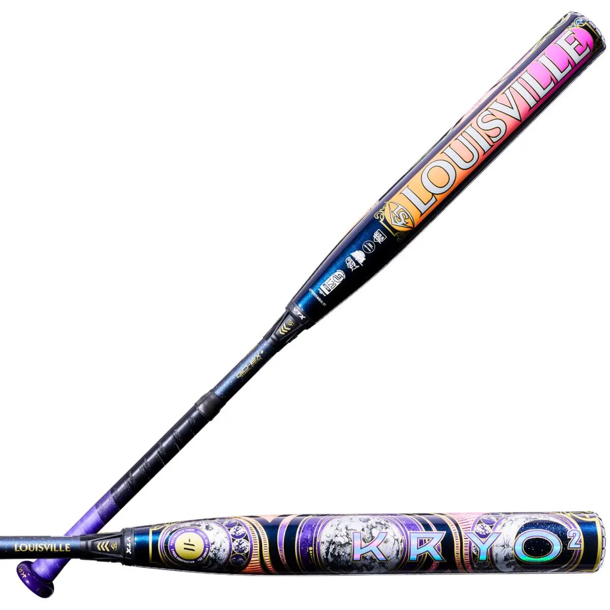 louisville-slugger-wl27003011-purple-pink-gold-blue-black-fastpitch-softball-bat