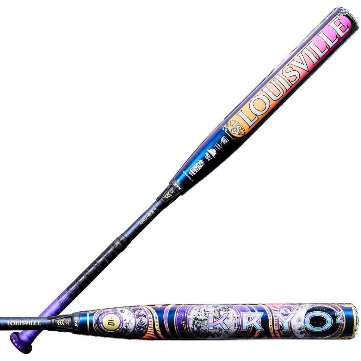 louisville-slugger-wl2700401-purple-pink-gold-blue-black-fastpitch-softball-bat