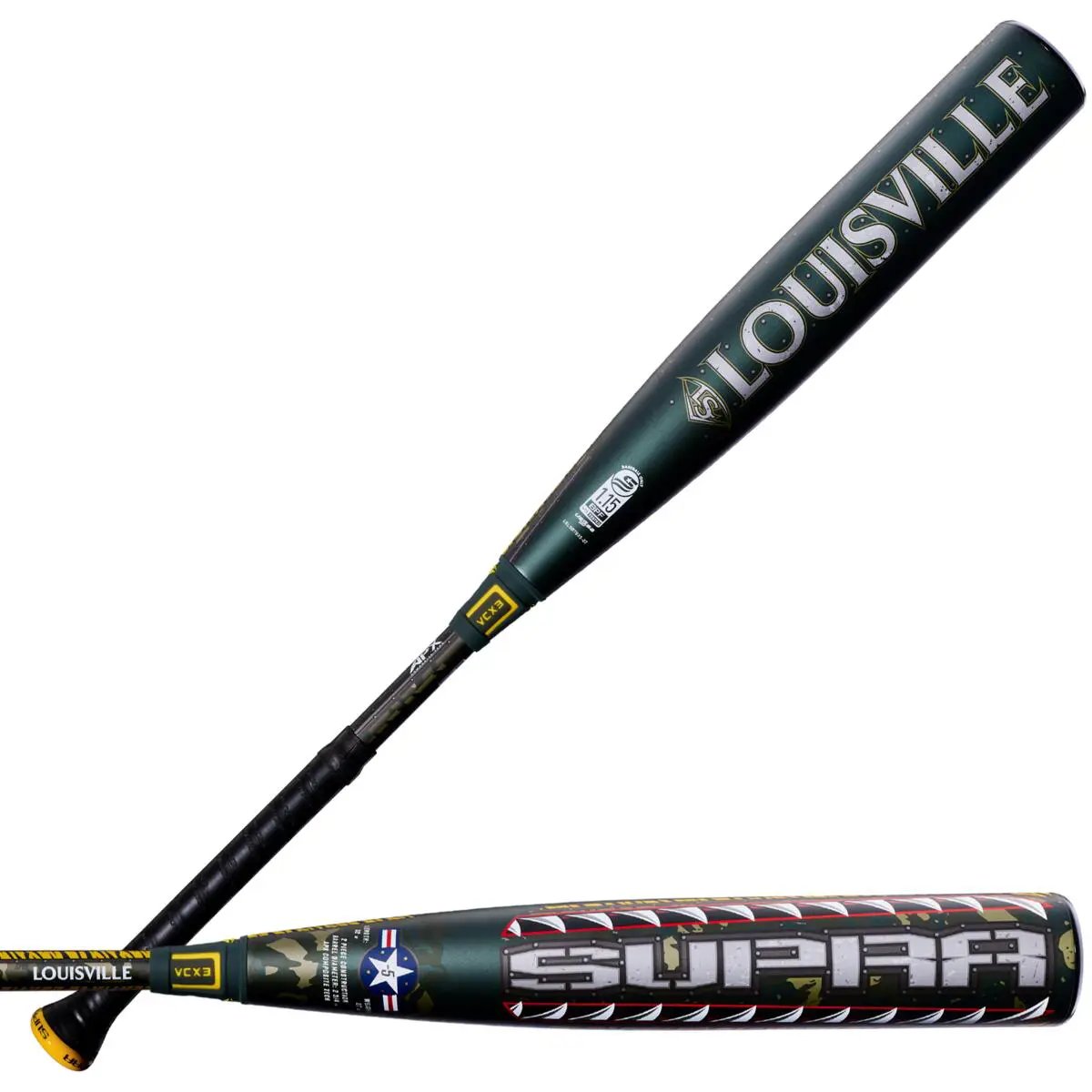 louisville-slugger-wl2700901-army-green-camo-tigershark-usssa-baseball-bat