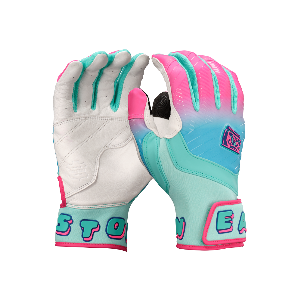 easton-walk-off-ethos-spring-break-batting-gloves-wo25bg-light-blue-pink-neon-yellow-aqua-pink-colorways