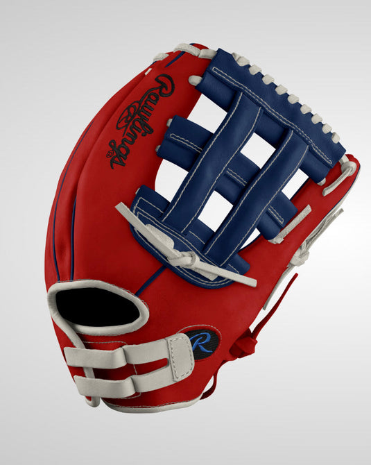 2024 Rawlings Heart of the Hide 12 1/2" Fastpitch Softball Glove PRO125KR-PATRIOT