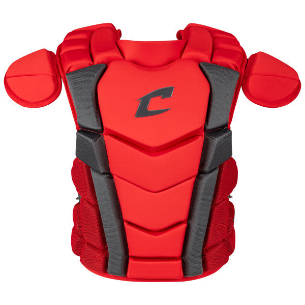 Champro-Optimus-Champion-Plus-Chest-Protector-Commotio-Cordis-CPN31-Scarlet-Front-View