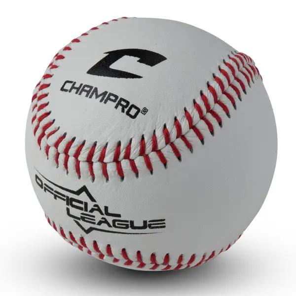 Champro-Official-League-Baseball-CBB-40-Genuine-Leather-Practice-Front-View