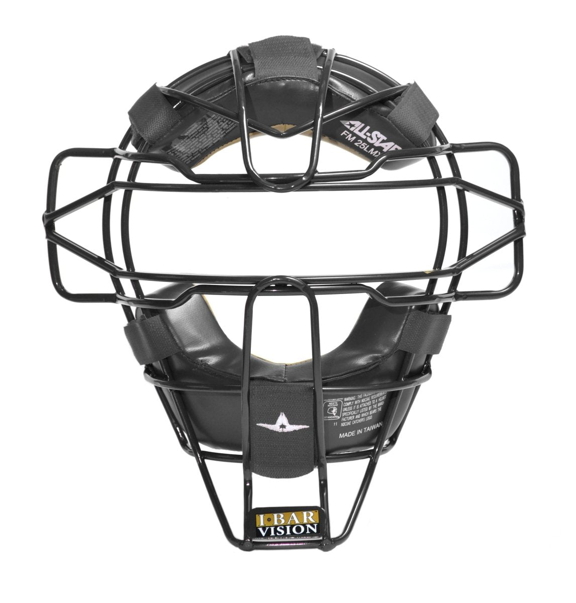 All - Star Classic Pro Traditional Catcher's Face Mask W/LMX Pads FM25LMX - SPC SportsFM25LMX-BKAll - Star