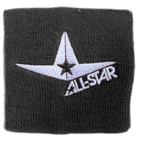 All - Star Low Profile Logo Wristbands ASWB - SL - SPC SportsASWB-SL-BKAll - Star