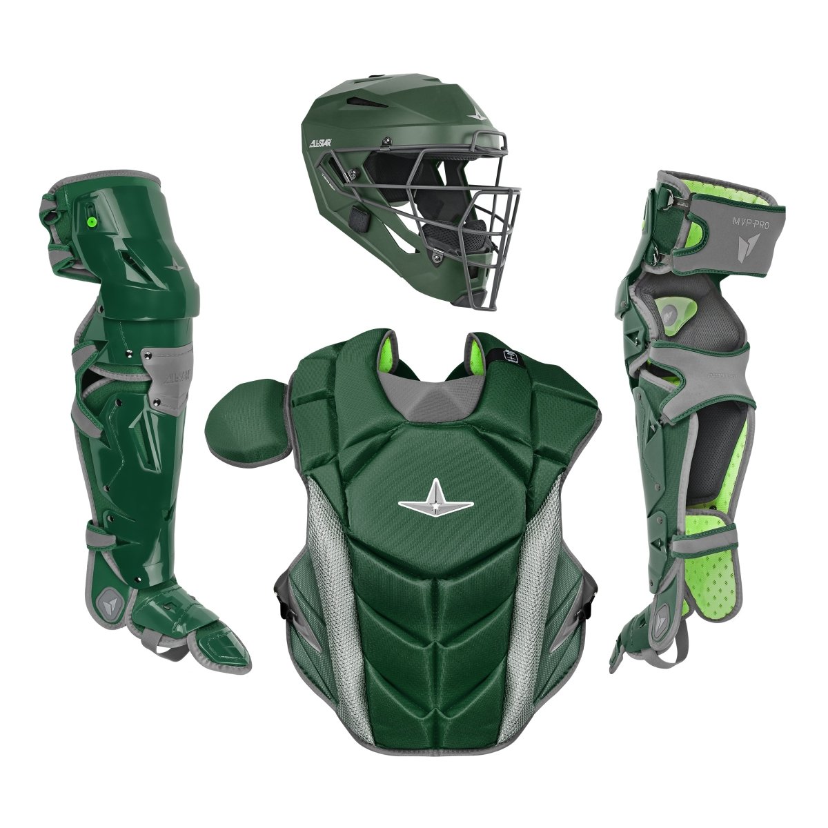 All - Star MVP Pro Series Adult Baseball Catcher's Set CKCC - 5 - SPC SportsCKCC-5-LGE-DG_GPHAll - Star