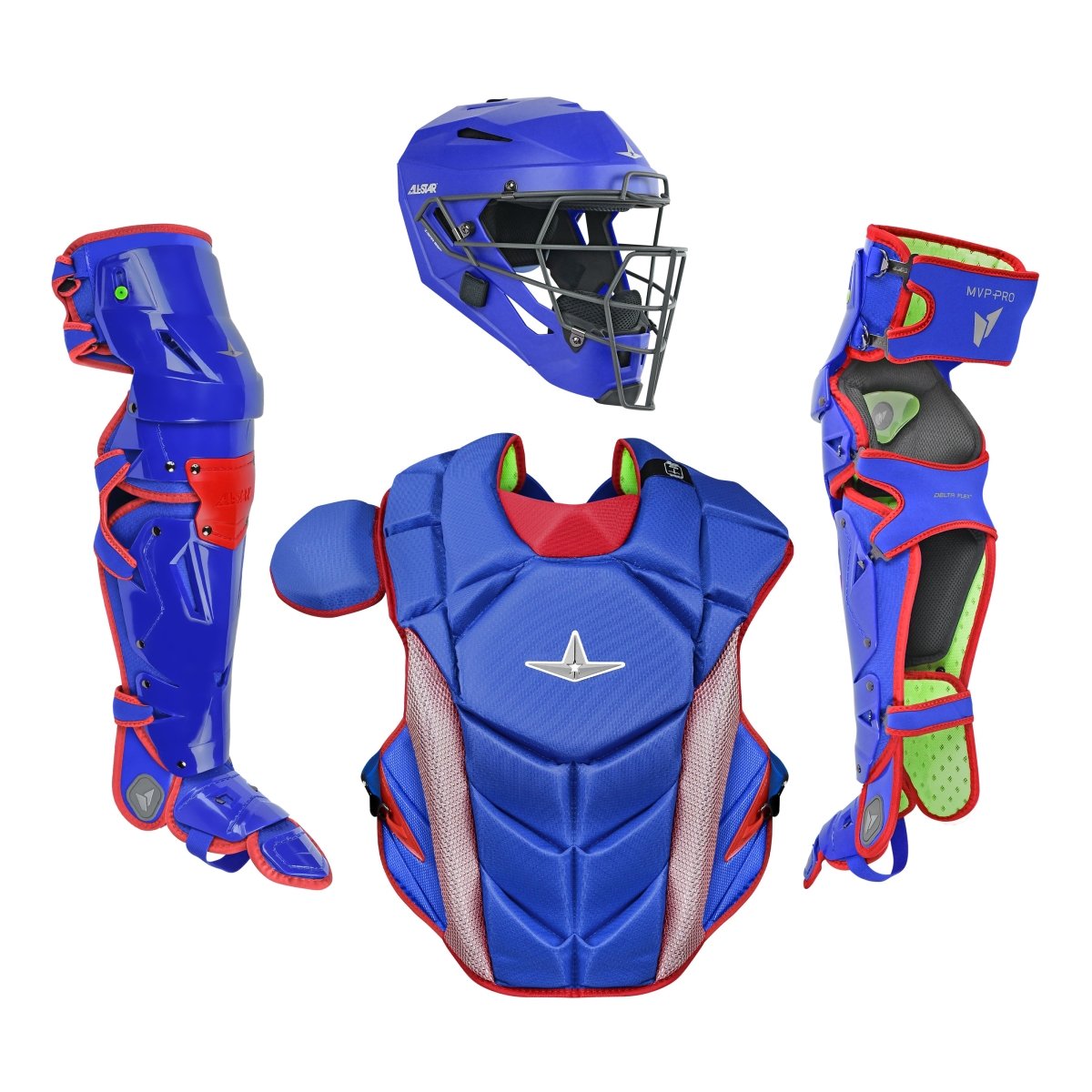 All - Star MVP Pro Series Adult Baseball Catcher's Set CKCC - 5 - SPC SportsCKCC-5-LGE-RO_SCAll - Star