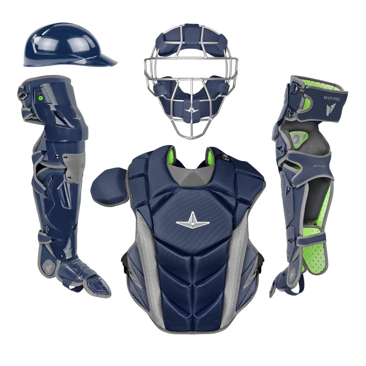 All - Star MVP Pro Series Adult Traditional Mask Baseball Catcher's Set CKCC - 5 - TM - SPC SportsCKCC-5-TM-LGE-NA_GPHAll - Star