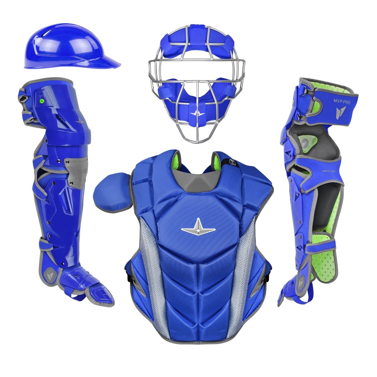 All - Star MVP Pro Series Adult Traditional Mask Baseball Catcher's Set CKCC - 5 - TM - SPC SportsCKCC-5-TM-LGE-RO_GPHAll - Star