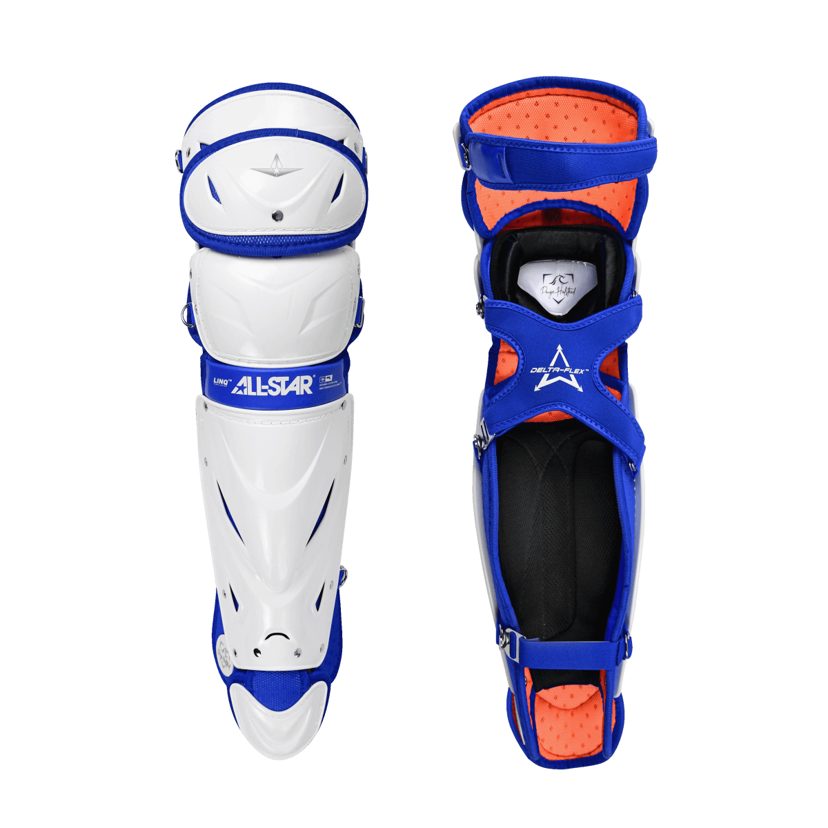 All - Star PHX Paige Halstead Softball Leg Guards LGW - PHX - SPC SportsLGW-PHX-SML-WH_ROAll - Star