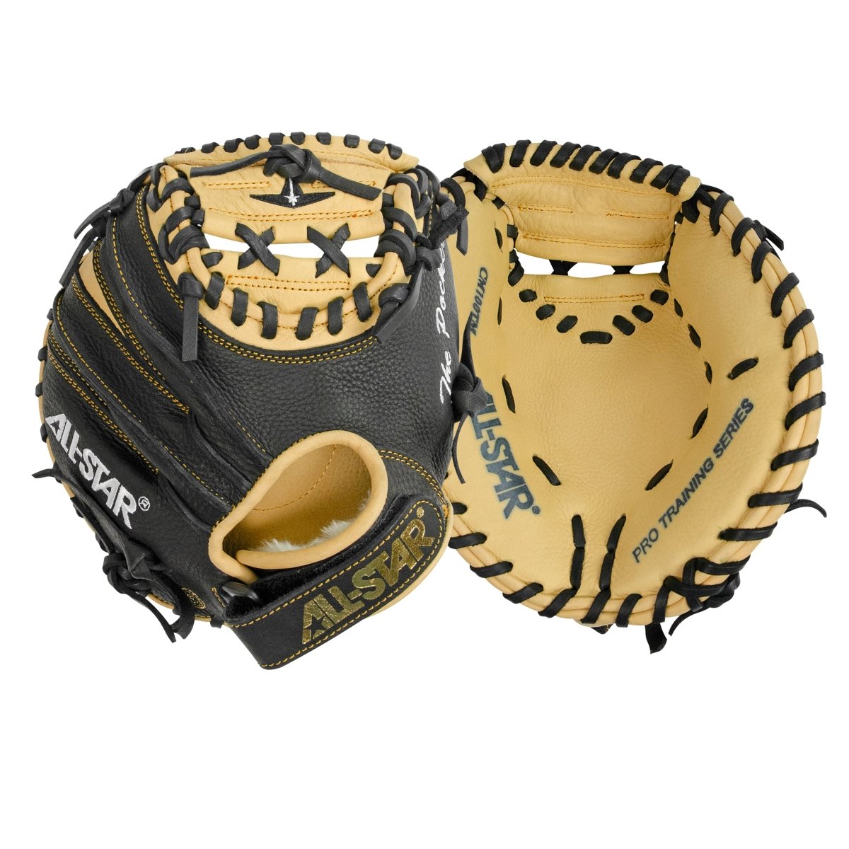 All Star Pocket 27" Catcher's Training Mitt CM100TM - SPC SportsCM100TM-BK_TANAll - Star