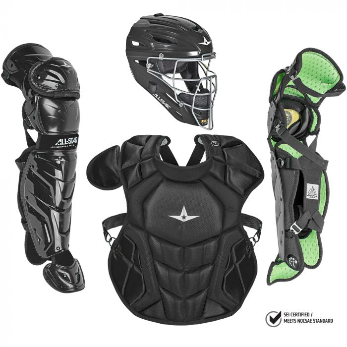 All - Star S7 Axis 12 - 16 Baseball Catcher's Gear Set Box CKCC1216S7XS - Solid - SPC