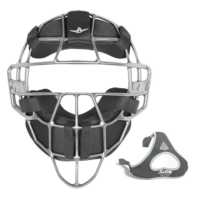 All - Star S7 AXIS Magnesium Umpire Facemask W/ LUC Padding FM4000MAG - UMP - SPC SportsFM4000MAG-UMP-BKAll - Star