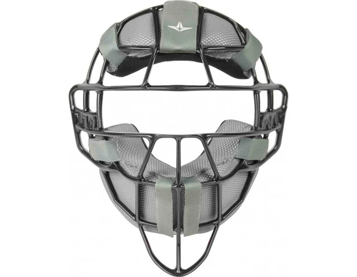 All - Star S7 AXIS Matte Magnesium Umpire Facemask W/ LUC Pads FM4000MAG - MBK - UMP - SPC SportsFM4000MAG-MBK-UMP-GPHAll - Star