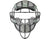 All - Star S7 AXIS Matte Magnesium Umpire Facemask W/ LUC Pads FM4000MAG - MBK - UMP - SPC SportsFM4000MAG-MBK-UMP-GPHAll - Star