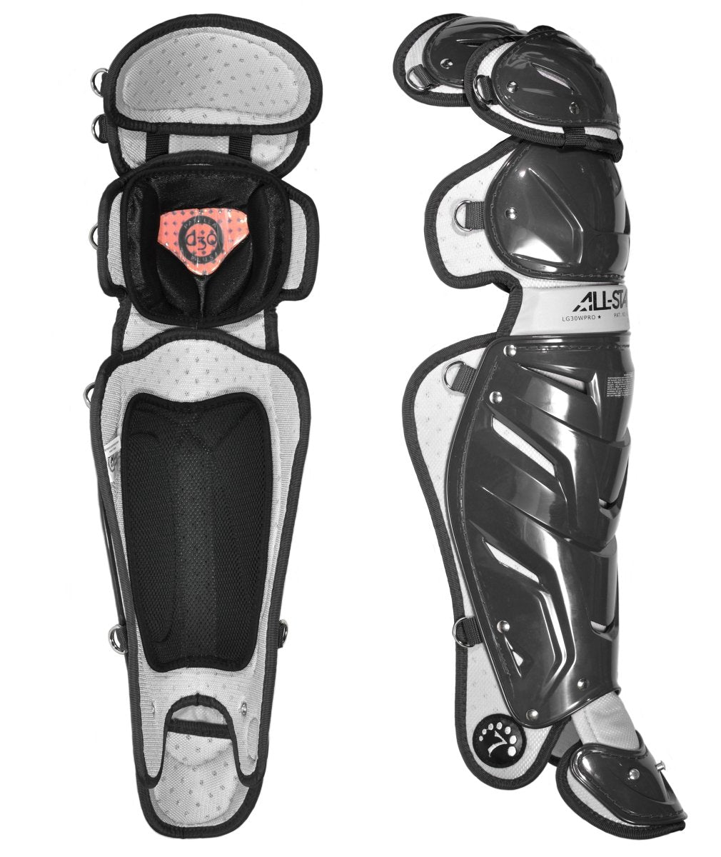 All - Star S7 Axis Pro Adult Baseball Leg Guards LG30PRO - SPC SportsLG30SPRO-BK_GRAll - Star