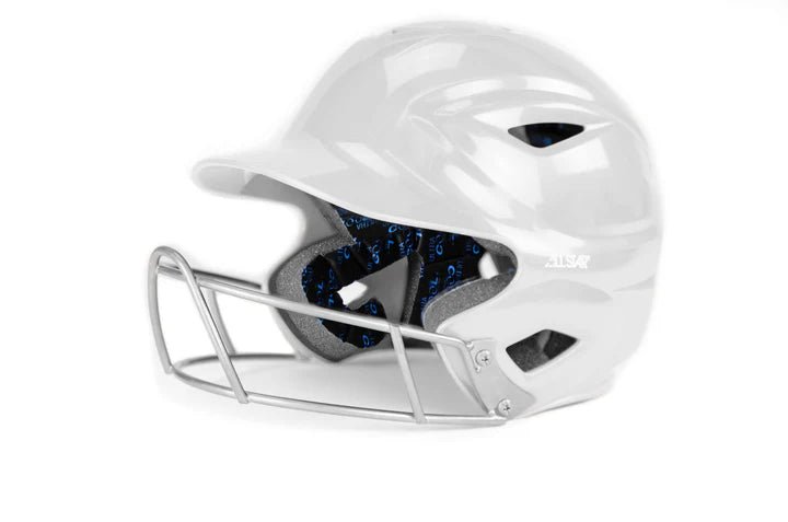 cage football helmet All-Star S7 Fastpitch Youth Batting Helmet W/Attached AFX Cage BH3010-FGAF