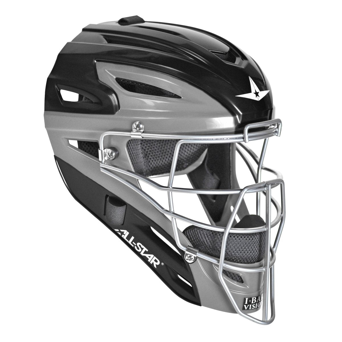 All - Star S7 Youth Baseball Catcher's Helmet MVP2510 - GTT - SPC SportsMVP2510-GTT-BK_GPHAll - Star