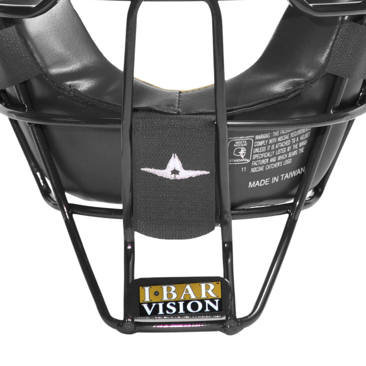 All - Star Solid Steel Traditional Umpire Face Mask FM25EXT - SPC SportsFM25EXT-BKAll - Star