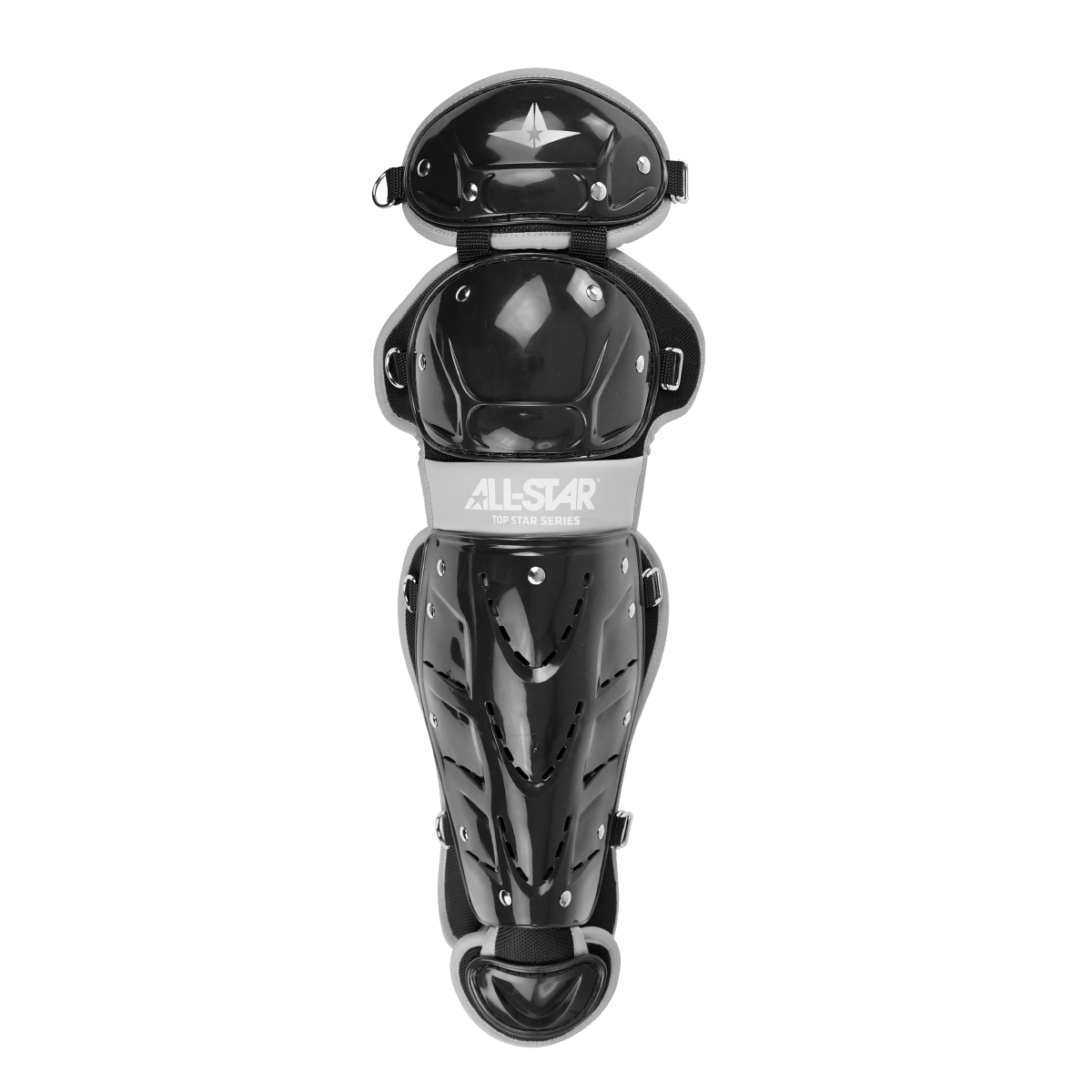 All - Star Top Star Intermediate/Youth Baseball Catcher's Leg Guards LG - TS - SPC SportsLG-TS-79-BKSPC Sports