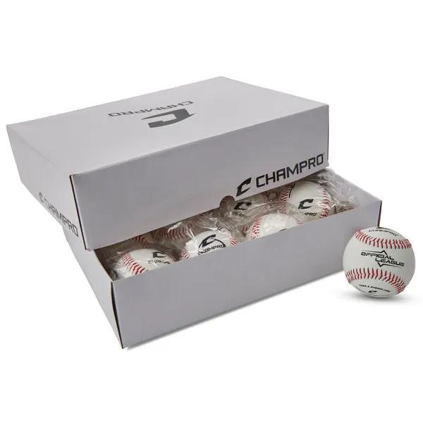 Champro-Official-League-Baseball-CBB-40-Genuine-Leather-Practice-Front-View
