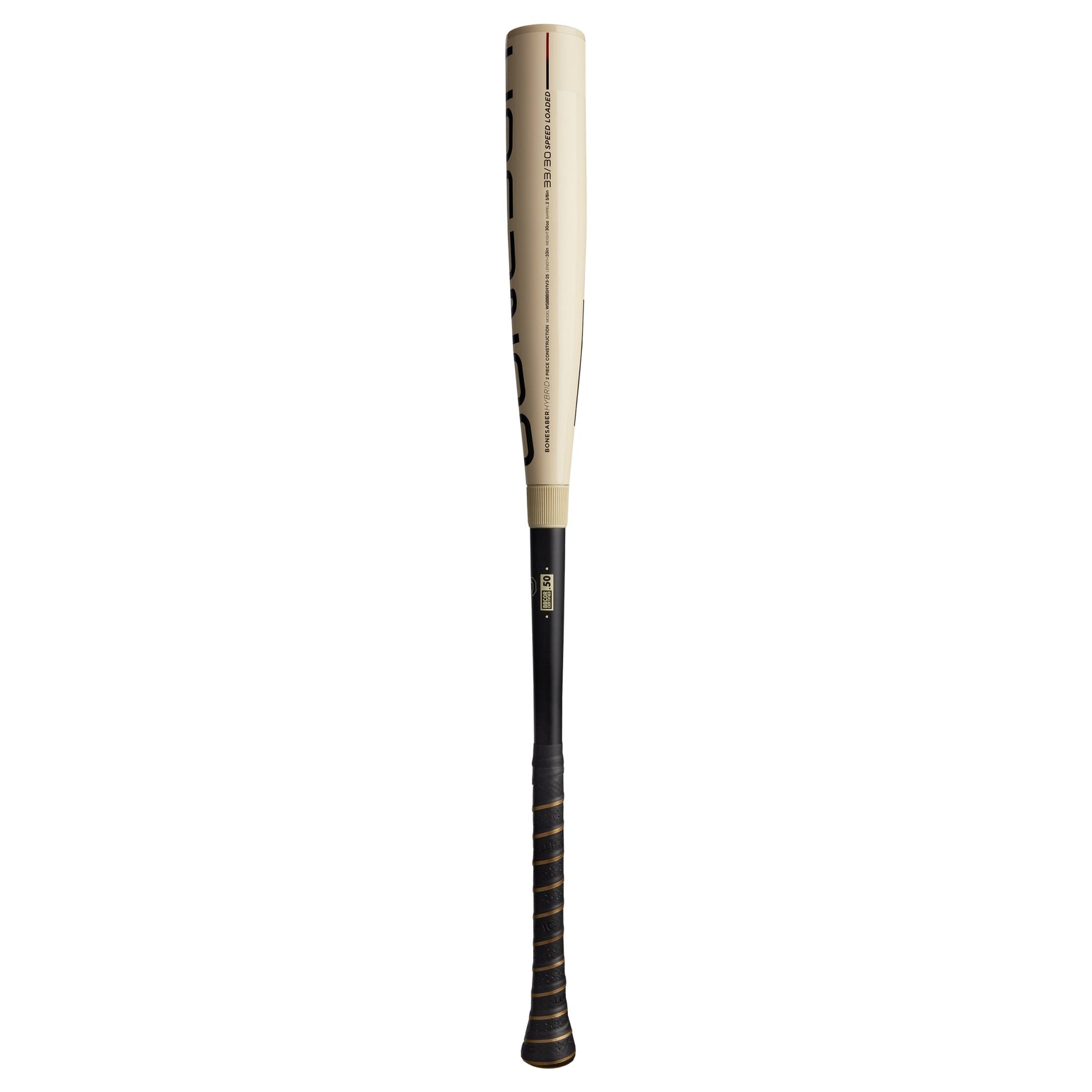 Bonesaber Hybrid - 3 BBCOR Baseball Bat MBBSRHB25WH3 - SPC