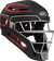 Rawlings-VELO-2.0-CHV27S-Matte-Senior-Catchers-Helmet-Black-Scarlet-Front-View