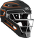 Rawlings-VELO-2.0-CHV27S-Matte-Senior-Catchers-Helmet-Black-Orange-Front-View