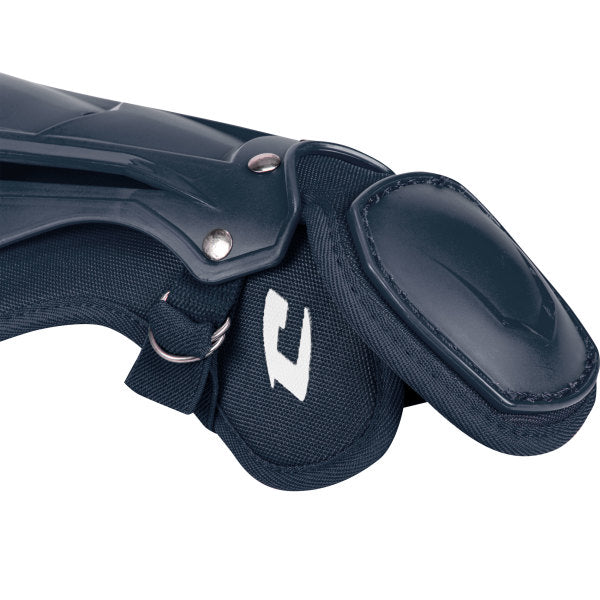 Champro-Optimus-MVP-Double-Knee-Intermediate-Leg-Guard-CG104-Navy-Pair-Front-View