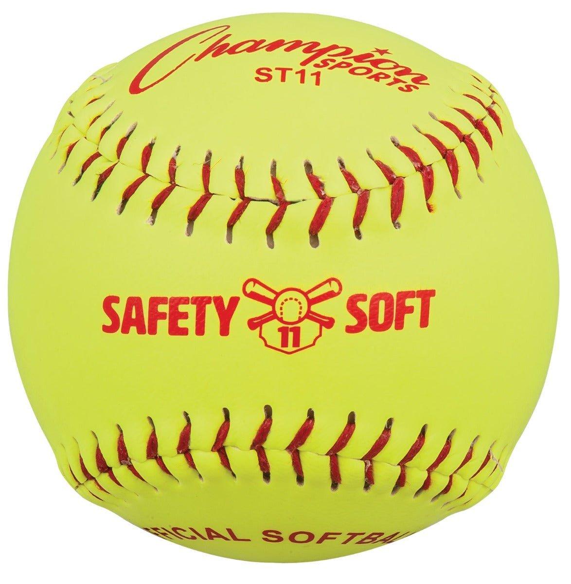 Champion 11" Safety/Softy Training Fastpitch Softball ST11 - SPC