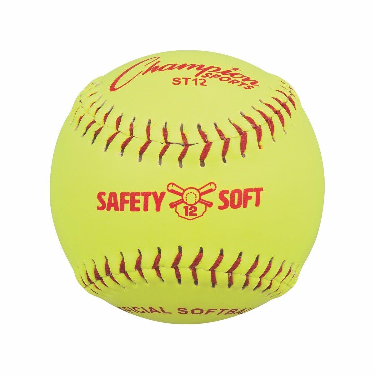 Champion 12" Safety/Softy Training Fastpitch Softball ST12 - SPC