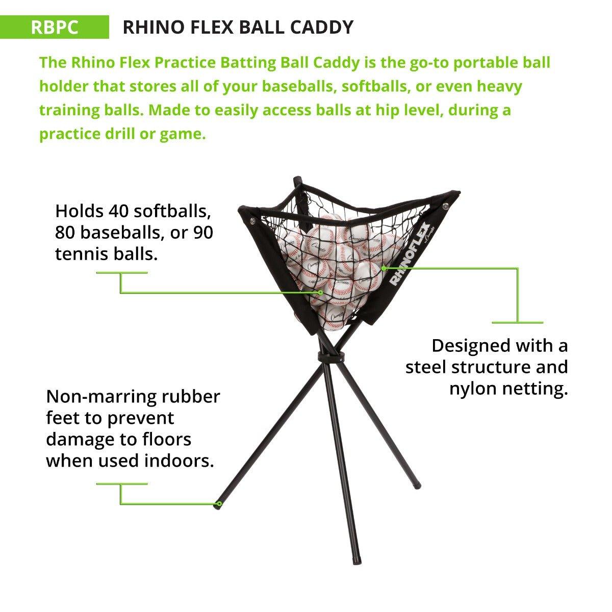 Champion Rhino Flex Baseball/Softball BP Caddy RBPC - SPC