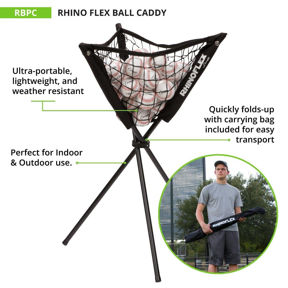 Champion Rhino Flex Baseball/Softball BP Caddy RBPC - SPC