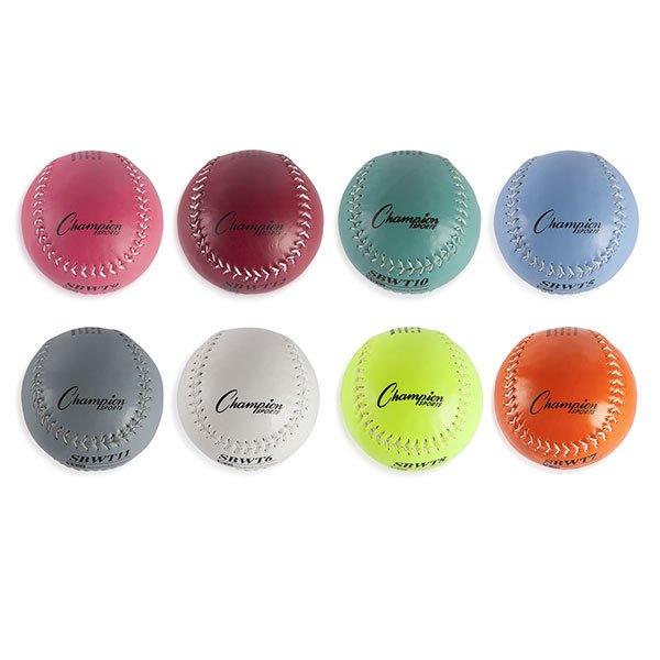 Champion Sports Weighted Training Softball Set of 8 SBWTSET - SPC