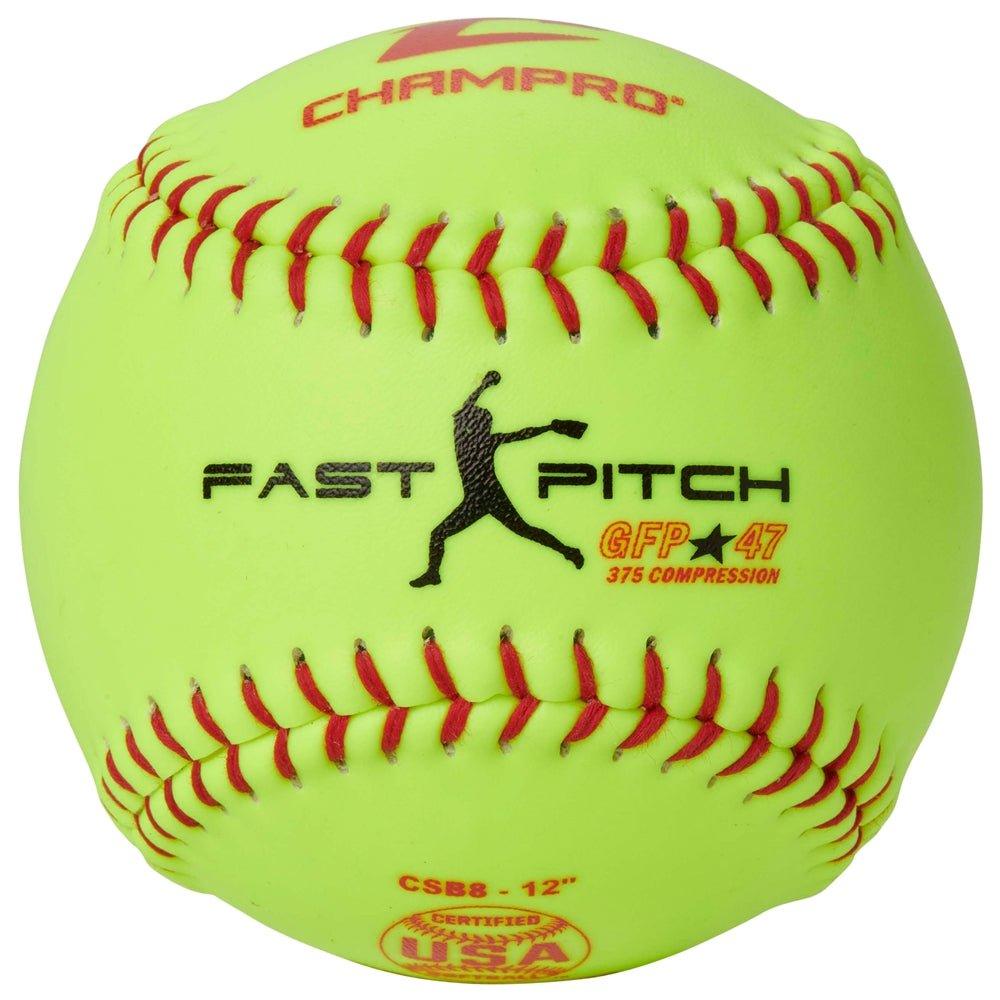 Champro 12" Durahide ASA/USA Fastpitch Softball CSB8 - SPC