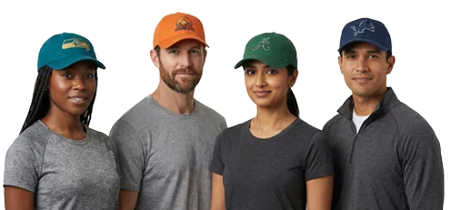 Athletes in custom uniforms